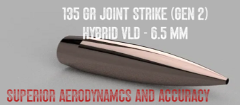 135 gr Joint Strike - 6.5mm
