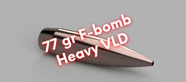 77 Grain F-bomb Gen II (224 Cal)