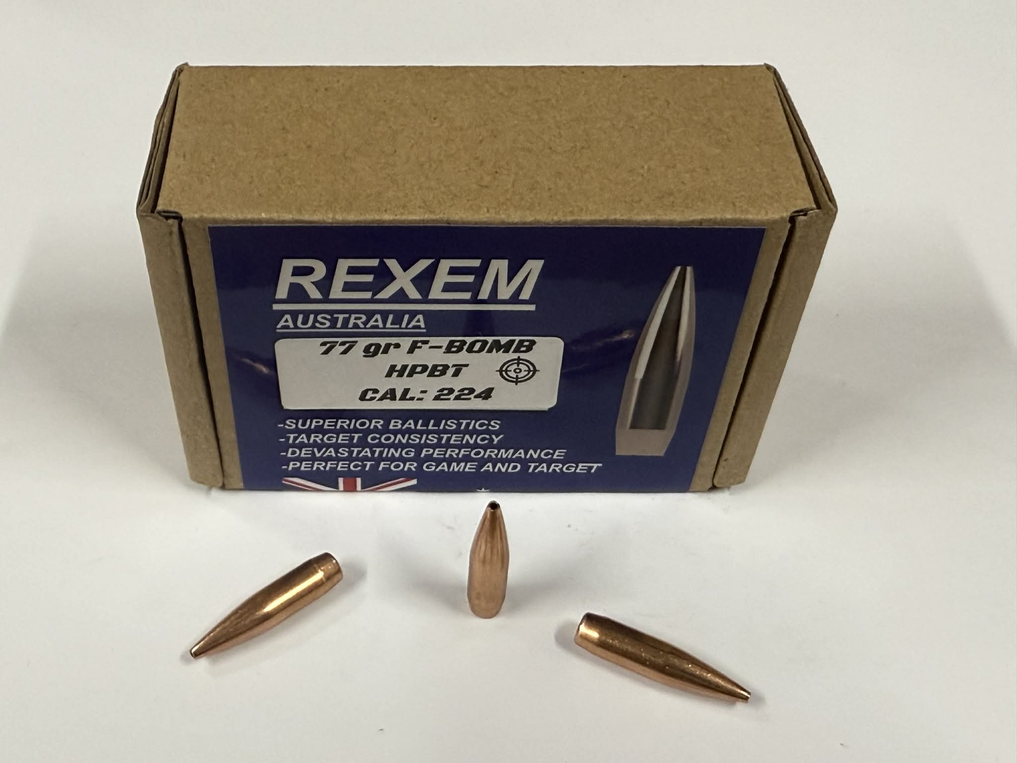 77 Grain F-bomb Gen II (224 Cal)