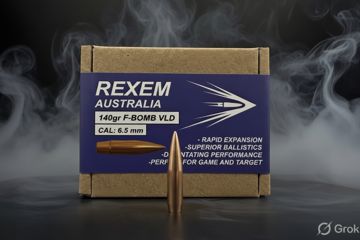 6.5mm- 140gr F-Bomb III - Factory Seconds